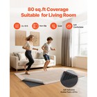 Uimoso 8x10ft Non-slip Rug Pad Felt Cushion With Rubber Grip For Carpets