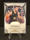 2019-20 Panini Prizm Draft Picks Autographs John Konchar  122 Blue Rookie Jazz