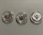 Lot Of 3 2020 1 10 Oz 999 Fine Silver Uk Britannia Coin Elizabeth Ii