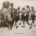 Uk Limited Edition First Day Issue Lithograph  british Folklore   3087   9500