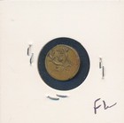 Un Researched Jewish Brass Coin    -  2999
