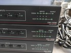 Lot Of 4 Extron Sw4 Hdmi Professional Grade 4-input Hdmi Switcher W power Supply