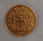20 Gold Francs  Mint Of Bern  swiss   1898 20 Fr B