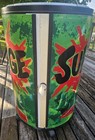 Vtg 1990 Surge Soda Can Giant Rolling Cooler 