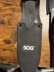 Sog Spirit Spear Head   Fixed Blade Survival Knife   Sheath Black