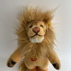 Vintage Steiff Yello Lion 6212 30 With Button   Tag Plush Stuffed Animal 12 