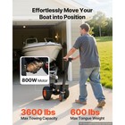 Uimoso Electric Trailer Dolly 3600 Lbs Capacity  800w Motor  600 Lbs Tongue Load