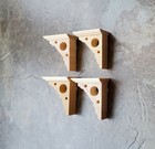 Dollhouse Miniature Wood Corbels Or Brackets Houseworks 1 12 Scale Set Of 4