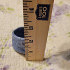Baby Bootie  Blue Ceramic