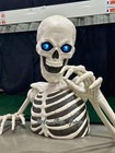 Viral Giant 7   5    Ground Breaking Skeleton With Led Eyes And Sound  In-hand          