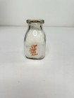 Vintage Driggs Dairy Farms Milk Bottle Half Pint 1950s