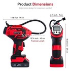 20v Portable Car Tire Inflator Pump Air Compressor Led Digital   Battery charger