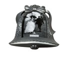 Decorative Malden Vintage Bell-shaped Bow Wedding Photo Frame 4x6 Metal
