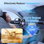 Windshield Sun Shade Compatible Tesla Model 3 And Model Y Foldable Keep Car Cool