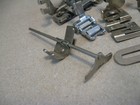 Vtg Singer 221 Sewing Machine Low Shank Attachments W  Quilting Foot    