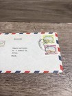 Kuwait Registered Airmail Cover 1987 Gpo 250f 100f Stamps Malta Postal History
