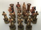 Medieval Times Crusades Arabian Vs Christian Chess Set 32 Pieces