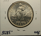 1903 Us-philippines 50 Centavos Silver Coin Currency Km167