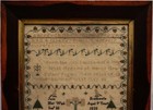 Early 19th Century Motif   Verse Sampler By Jane Braithwaite Aged 9 - 1830