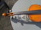 Breton Violin Cased  Patented 1894  Figured Maple  Bow      To Restore