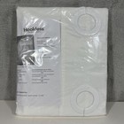 71  X 80  Hookless Hbh43mys0177 White Madison Shower Curtain New Free Shipping 
