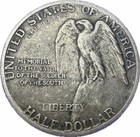 1925 Stone Mountain Half Dollar 90  Silver Lee Jackson Commemorative Coin