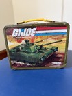 Gi Joe Real American Hero 1982 Metal Lunchbox Lunch Box With Plastic Thermos