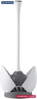 Clorox Toilet Plunger With Hideaway Holder Caddy Heavy-duty Compact Design With