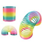 Plastic Magic Spring Rainbow Bouncy Stretchy Slinky Toy - Multicolour