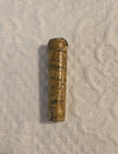 Original Antique Civil War Artillery Five Second Paper Time Fuse