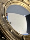 Vintage Syroco Federal Convex Mirror 4410 Usa Eagle Gold Wall Decor 16 