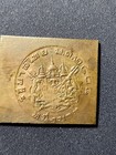 1962 Unofficial Trial Strike Thailand Baht Copper Plate