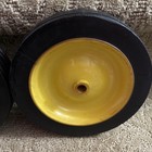 Ertl Pedal Tractor Parts Front Wheel Tire Set Plastic 7x1 5 Pair Used