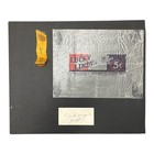 Rare 1927 Charles Lindbergh Lucky Lindy Candy Wrapper Mcgreevy Co Scrapbook Page