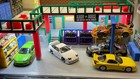1 64 Scale Tokyo Drift Han   s Garage Diorama Hot Wheels Cars Compatible Display
