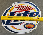 Vintage Miller Lite Beer Advertising Promo Souvenir Large 11  Iron On Patch