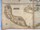 West Indies Curacao Trinidad Grenada Tobago 1817 Thomson Antique Map