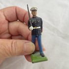 Vtg Britain s U s  Marine Corps Marching Soldiers 1986 Total Of   14 Figures