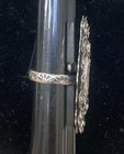 Mexican Sterling Silver Our Lady Of Guadalupe Large Ring Size 8 Adjustable
