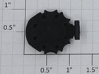 Lionel 87601-144 G Scale Black Tank Car Hatch Cover  2 