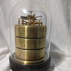 Vtg Howard Miller Barometer Hygrometer Thermometer Weather Station Domed 6 5 