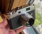 Toyoca 35 Film Camera With 45mm F2 8 Lens   Case   Manual In Box