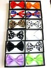 Men Fashion Pre-tied Bow Tie Wedding Party Prom Tuxedo Adjustable Bowtie Necktie
