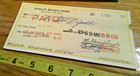Original Vintage Lot 100 Euclid Beach Amusement Park Checks Cleveland Oh  1960 s
