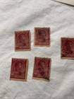 Venezuela- -1893- -scott  122-simon Bolivar 20 Boliv -lot Of 5-stamps-used-  15
