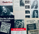 Janis Joplin 1968 - 1972 Magazine Clippings Cuttings Lot