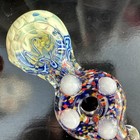 4  Cosmic Hippie Tobacco Smoking Glass Pipe Collectible Heavy Thick Free Ship