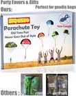 Parachute Toys For Kids  6 Pack Tangle Free Outdoor Toys  Parachute Men For Kid 
