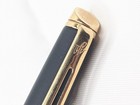 Waterman Hemisphere Ballpoint Pen Glossy Black Gold-plated Inscribed  geezer 