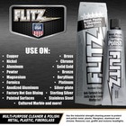 Flitz Multi-purpose Metal Polish Paste - 5 29oz Tube Of Usa-made Chrome Poli   